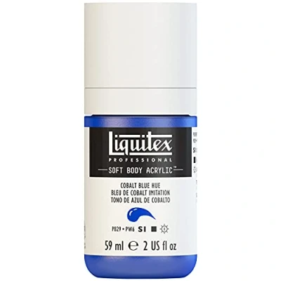 Imagen de Liquitex Soft Body Pintura acrílica, Tono Azul de Cobalto, 59 ML