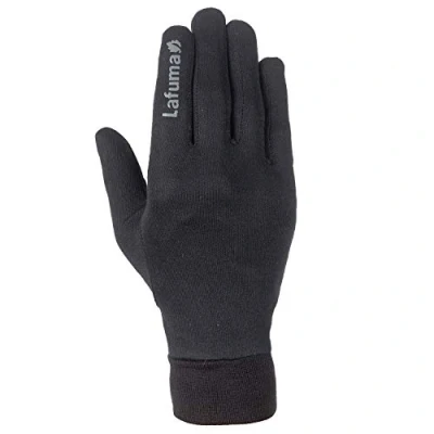 Imagen de Lafuma Silk 2 Gant De Soie Cold Weather Gloves, Mens, Black Noir, L