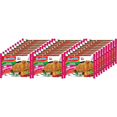 Imagen de Indomie Instant Fried Noodles Spicy/Hot for 1 Case (30)