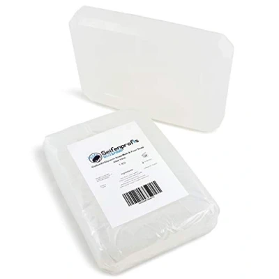Imagen de jabón de glicerina con base y aloe vera, transparente, sin SLS, 1 kg
