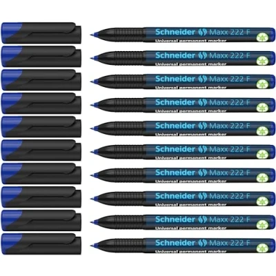 Imagen de Schneider Maxx 222 F Permanent Marcador (Azul)
