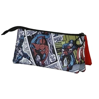 Imagen de Marvel Legacy Portatodo Triple FAN 2.0, Multicolor, 23 x 11 cm