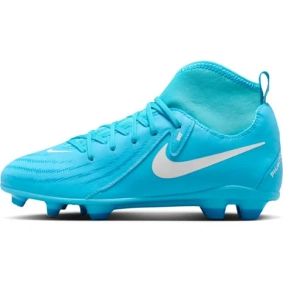 Imagen de Nike Performance JR Phantom LUNA II CLUB FG/MG Unisex Botas de fútbol con tacos para niños, Talla: 37.5, Blue fury/white Zapatos