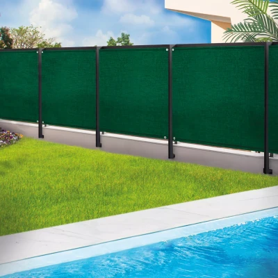 Imagen de Biombo verde 2m x 10m blackout 220g m2