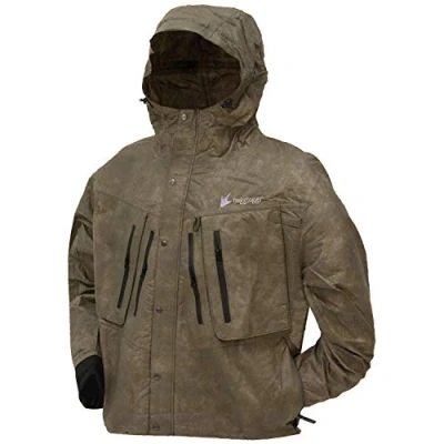 Imagen de FROGG TOGGS Tekk Toad Chaqueta transpirable para lluvia, impermeable Unisex adulto, color piedra, tamaño M