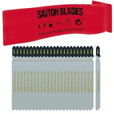 Imagen de 25 x Saxton hojas de sierra calar madera T101B Compatible con Bosch, Dewalt, Hitachi, Makita, Festool etc