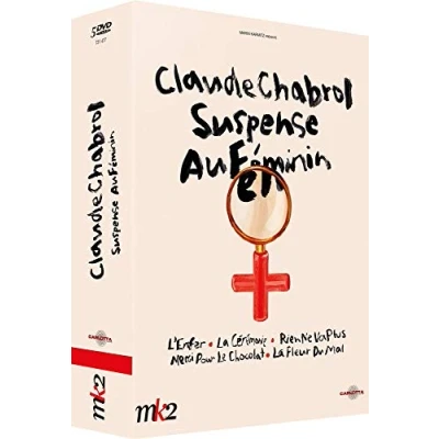 Imagen de Coffret Claude Chabrol Suspense au féminin : L&#039;Enfer + La Cérémonie Rien ne va plus Merci pour le chocolat Fleur du mal [Francia] [DVD]