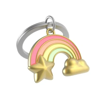 Imagen de O meta[l]morphose METALMORPHOSE MTM139 02 Llavero arcoíris pastel, multicolor, talla única