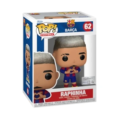 Imagen de Funko Pop! Football: Barcelona Raphinha FC Figura de Vinilo Coleccionable Idea Regalo Mercancia Oficial Juguetes para Niños y Adultos Sports Fans