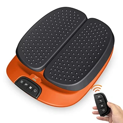 Imagen de Snailax Vibrating foot massager with heat, remote controlled, adjustable vibration speed, electric massage machine for plantar fasciitis,gifts