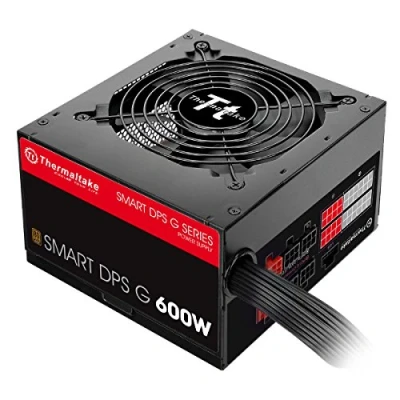 Imagen de Thermaltake Smart DPS G Fuente de alimentación 600 W, Color Negro