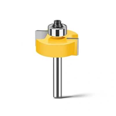 Imagen de WOBLLMX Fresa de ranura disco 8 mm, longitud 10 hoja metal duro 2 dientes, duradera y afilada para herramientas carpintería
