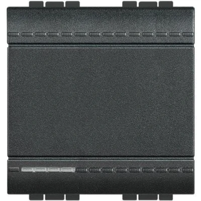 Imagen de Pulsador 10A iluminable2 módulosBTICINO Livinglight L4005M2AAntracita