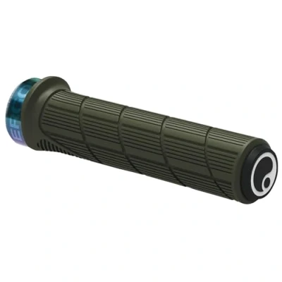 Imagen de Ergon Grips Technical Gd1 EVO Slim Factory Vert Moss Frozen/Colliers Oil Slick Asa para Bicicleta, Unisex Adulto, Verde, Talla única