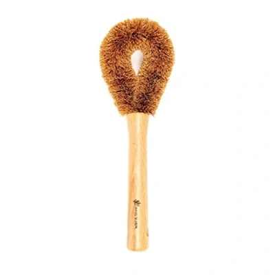 Imagen de Wild &amp; Stone Cepillo para Platos De Fibra Coco Fregar con Mango Lavado Sostenible Limpieza Ecológica