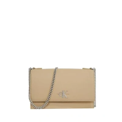 Imagen de Calvin Klein Jeans Minimal Monogram FLAP Bandolera, Mujer, Talla: One Size, Crockery