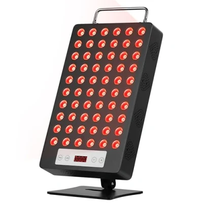 Imagen de Dispositivo de terapia luz roja, rojo 660nm y infrarrojo cercano 850nm, paneles cuerpo completo con 60pcs (60 LEDs)