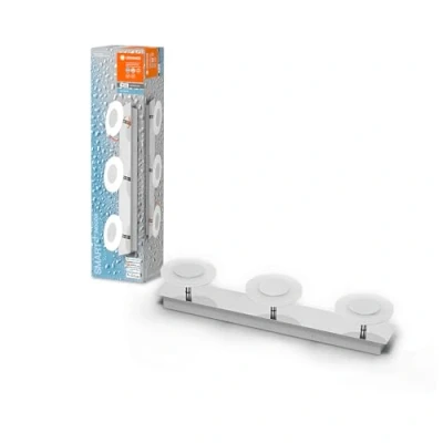 Imagen de LEDVANCE Smart LED Orbis luz de baño con tecnología wifi, 8W, 700LM, 3000 6500K, 20cm, IP44, regulable, controlable mediante app y asistente voz