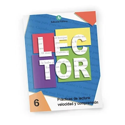 Imagen de Cuaderno Lector 6. Velocidad y comprensión lectora. Ed. Primaria.: Letra Cursiva 6 (CUADERNOS LECTOR)