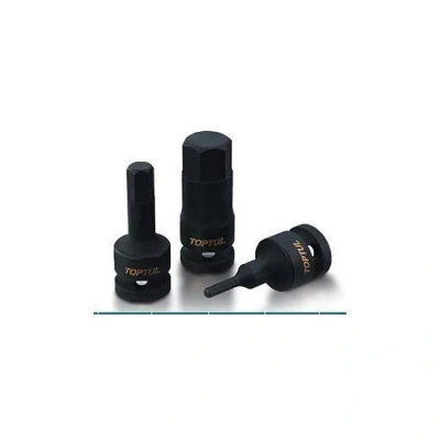 Imagen de Toma de impacto hexagonal TOPTUL 1/2 &quot; 6 mm