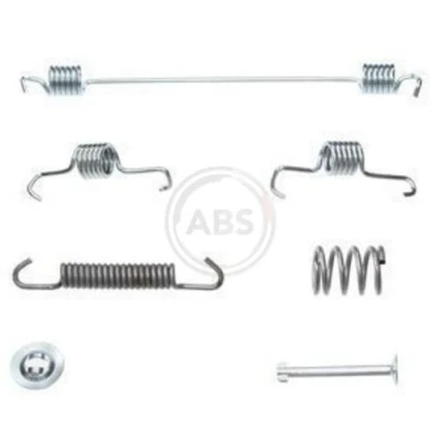 Imagen de A.B.S. 0819Q Juego de accesorios, zapatas freno DACIA: Logan I Berlina, Sandero I, LANCIA: Ypsilon II, RENAULT: CLIO 2