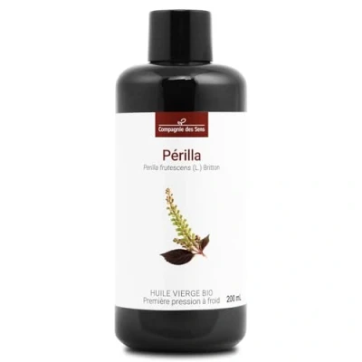 Imagen de PERILLA 200 mL Aceite Vegetal Orgánico 100% Puro, Natural, Virgen y Certificado AB Botella en Vidrio