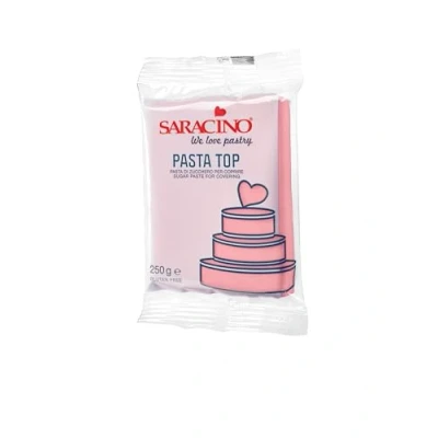 Imagen de Saracino Top Rosa Cobertura Fondant 250g Made in Italy