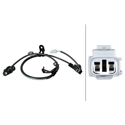 Imagen de HELLA 6PU 358 217 011 Sensor de ABS con soporte inductivo 2 866