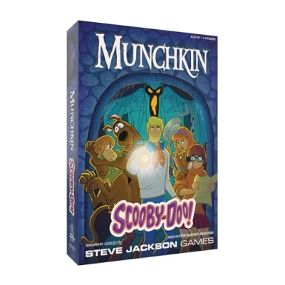 Imagen de Munchkin Scooby Doo Card Game Based on The Steve Jackson Series Featuring and Mystery Inc. Characters Officially Licensed Tabletop &amp; Board Games for Fans