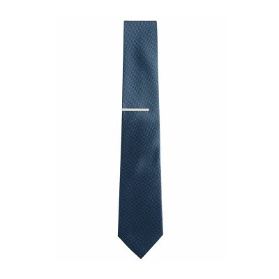 Imagen de Next WIDE Textured Corbata, Hombre, Talla: One Size, Navy