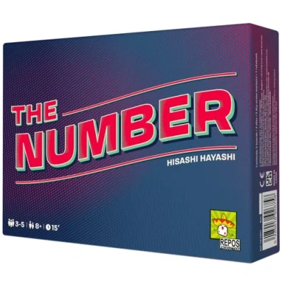 Imagen de Repos Production The Number Juego De Cartas para Familias y Adultos a Partir 8 Años 3 5 Jugadores 15 Minutos por Partida Español