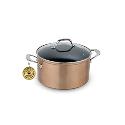 Imagen de Laguiole Olla de 20 cm &quot;cobre&quot; antiadherente Greblon C2 inducción