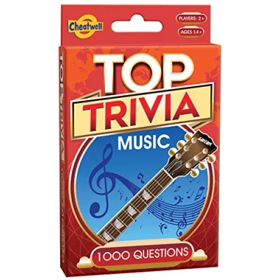 Imagen de Cheatwell Games Top Trivia Music, Multicolor