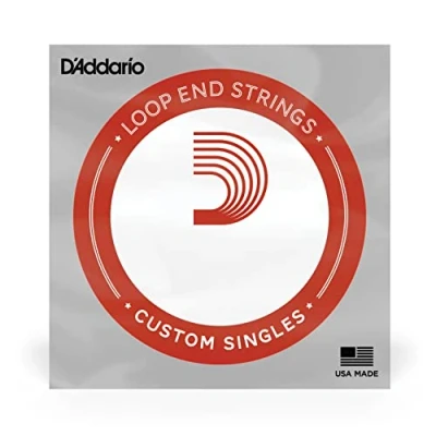 Imagen de D&#039;Addario LE010 Plain Steel Loop End Single String, .010