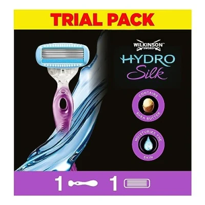 Imagen de Maquinilla de afeitar seda Wilkinson Sword Hydro con suero para mujer