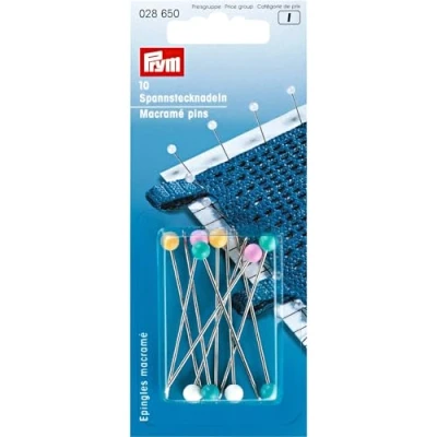 Imagen de Prym 028650 Spannstecknadeln Silver Pins, Acero aleado, Colourful, 55 x 1,15 mm, silberfarbig/farbig sortiert, 10