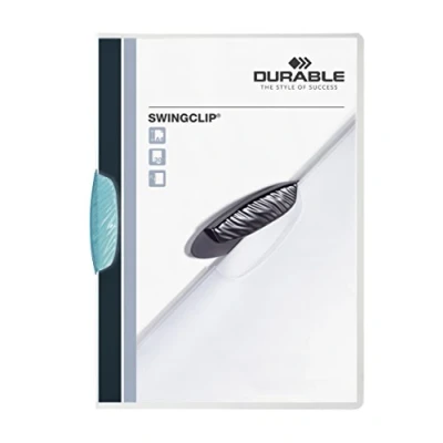 Imagen de Durable Swinegroclip Carpeta, 30 hojas, color azul