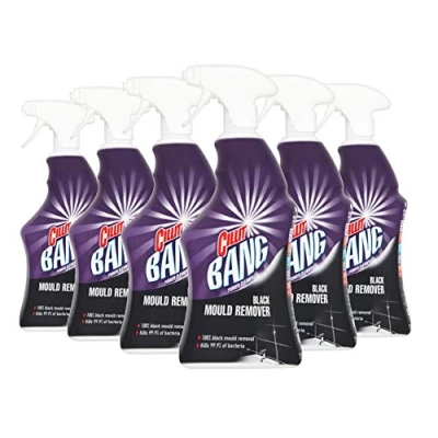 Imagen de Cillit Bang Spray Limpiador Suciedad y Manchas de Humedad, para baños juntas negras 750 ml x 6, total 4.5L