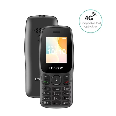 Imagen de Movil LOGICOM E44 1,77&quot; 4G Negro