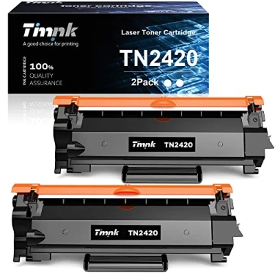 Imagen de Timink TN2420 Cartucho de Tóner Compatibles para Brother MFC L2710DW L2750DW L2710DN L2730DW DCP L2510D L2530DW L2550DN HL L2310D L2350DW (2 Negro)