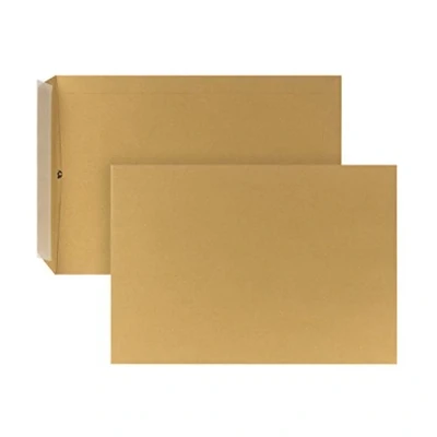 Imagen de Post Cuerno 04470345 Bolsa de envío, autoadhesivo, 250 unidades, C4, 229 x 324 mm, 110 g, color marrón