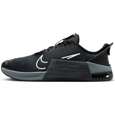 Imagen de Nike Performance Metcon 9 Flyease Zapatillas de entrenamiento, Talla: 45.5, Black/white/anthracite/smoke grey Zapatos