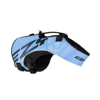 Imagen de EZYDOG X2 Boost Chaleco Salvavidas Canotaje, Apto para Perros, Tabla de Remo, flotabilidad Superior, Mango Rescate, (XL, Azul)
