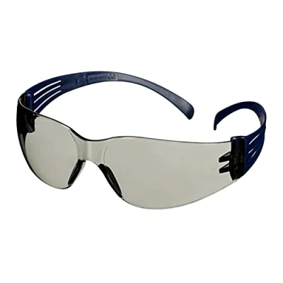 Imagen de 3M™ SecureFit™ 100 Gafas de seguridad, montura azul, antirrayaduras/antiempañante, lente gris claro para interior/exterior, SF107AF BLU EU, 20/caja