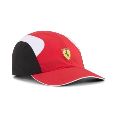 Imagen de Puma Ferrari RACE Panel Gorra, Talla: One Size, Rosso corsa black