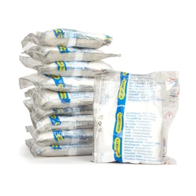 Imagen de Set de 10 Recambios Antihumedad para Deshumidificadores Ideal Armarios, Baños y Habitaciones Espacios hasta 15 m2 Bolsas 450 g Aroma: Neutro Humydry
