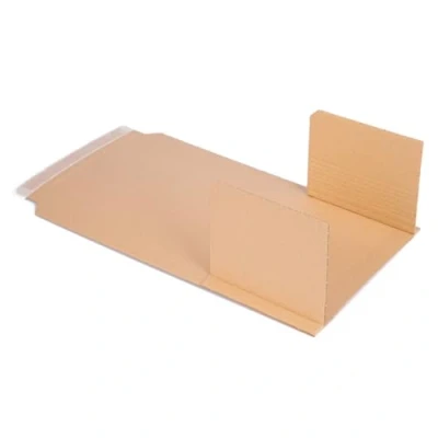 Imagen de 25 embalajes para libros 245 x 165 20 70 mm cajas de cartón marrón BV 2 embalaje envolvente consignación envío flexible caja