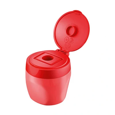 Imagen de STABILO Sacapuntas con depósito Woody 1 unidad Color rojo