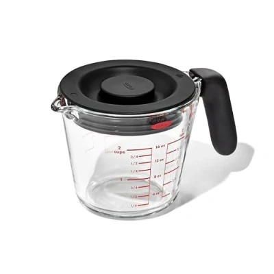 Imagen de OXO GG 500mL Glass Measuring with Lid UK (2 Cup)