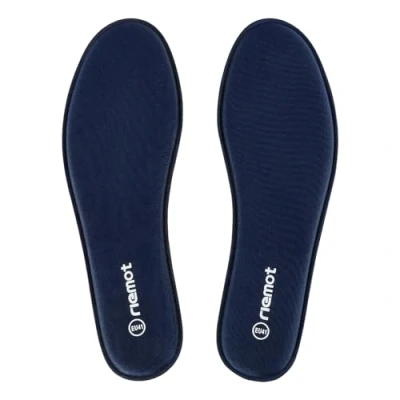 Imagen de riemot Plantillas Memory Foam para Zapatos de Hombre y Mujer, Zapatillas Botas, Cómodas Amortiguación Trabajo, Deportes, Caminar, Senderismo Azul Armada 41 EU